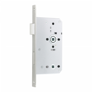 ASEC DIN Standard Mortice Bathroom Lock - 60mm SS Square Boxed