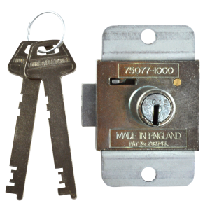 L&F 7 Lever Deadbolt Locker Lock - 28mm ZL KA (1501)