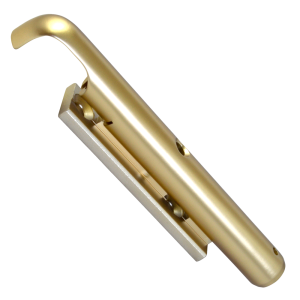 BRAMAH R5/01 & R5/09 Door Security Bolt - Key - 125mm PB Visi